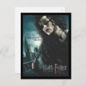 Deathly Hallows - Bellatrix Leodd 2 Briefkaart (Voorkant / Achterkant)