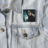 Deathly Hallows - Bellatrix Leodd 2 Vierkante Button 5,1 Cm (In situ)