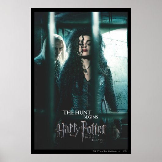 Deathly Hallows - Bellatrix & Lucius Poster (Voorkant)