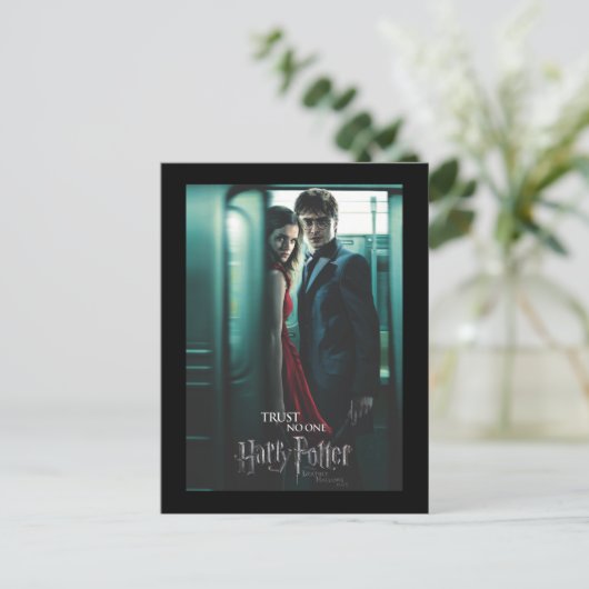 Deathly Hallows - Harry en Hermione Briefkaart (Staand voorkant)