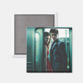 Deathly Hallows - Harry en Hermione Magneet (Voorkant / Achterkant)