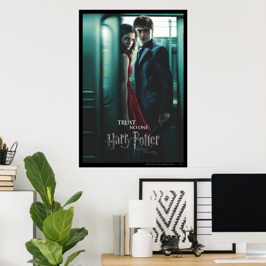 Deathly Hallows - Harry en Hermione Poster (Thuiskantoor)