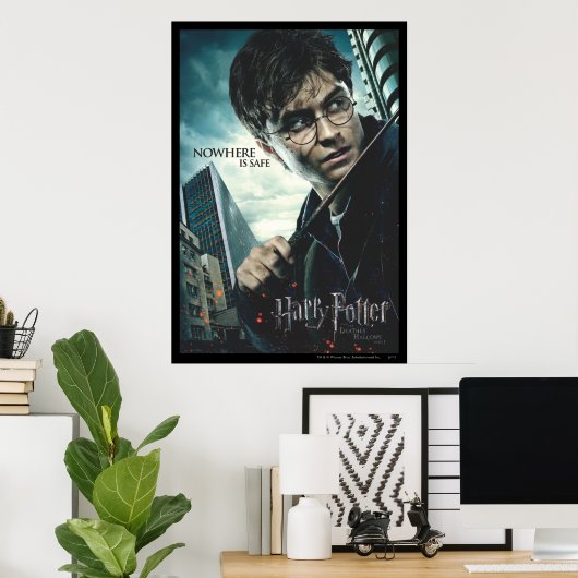 Deathly Hallows - Harry Poster (Thuiskantoor)