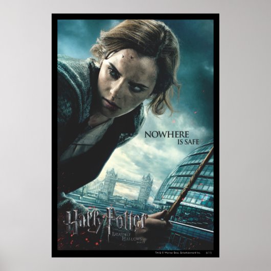 Deathly Hallows - Hermione 2 Poster (Voorkant)