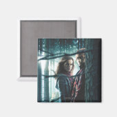 Deathly Hallows - Hermione en Ron Magneet (Voorkant / Achterkant)