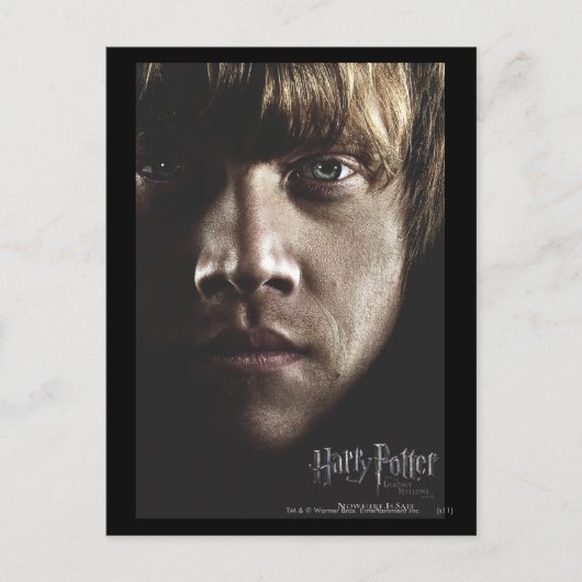 Deathly Hallows - Ron Briefkaart (Voorkant)