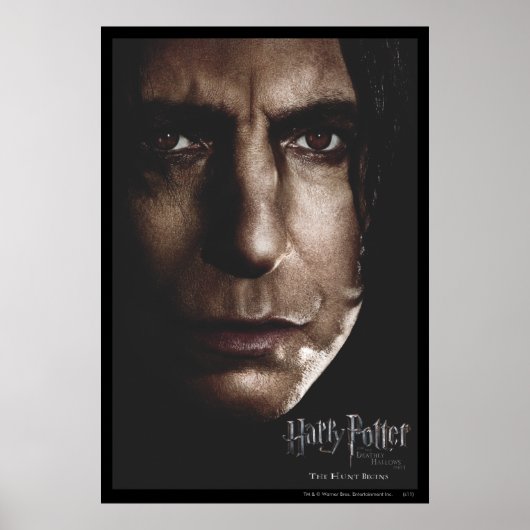 Deathly Hallows - Snape Poster (Voorkant)
