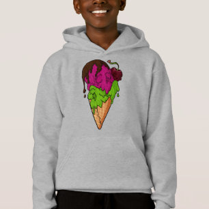 Deathly Sweet Berry Skull Ice Cream