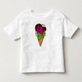 Deathly Sweet Berry Skull Ice Cream Kinder Shirts