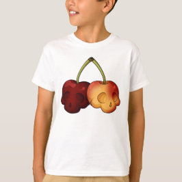 Deathly Sweet Cherry Skull Kinder T-shirt