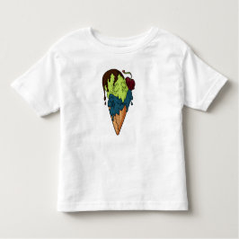 Deathly Sweet Mystery Skull Ice Cream Kinder Shirts