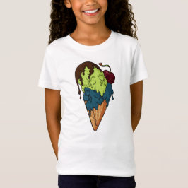Deathly Sweet Mystery Skull Ice Cream T-shirt