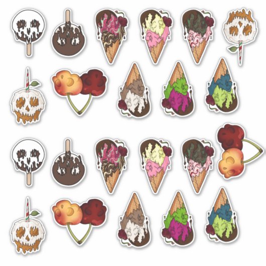 Deathly Sweet Sticker (Voorkant)