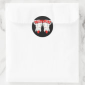 DEATHPUNX TM RONDE STICKER (Tas)