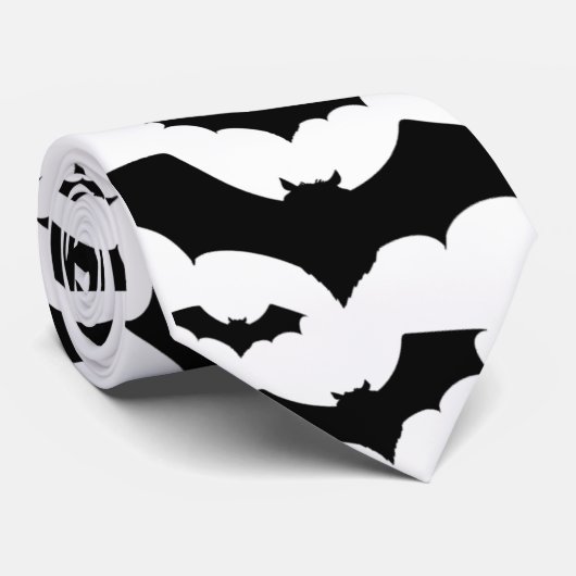 Deathrock Bat Stropdas (Opgerold)