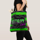 Deathrock Diva Canvas tas (Dichtbij)
