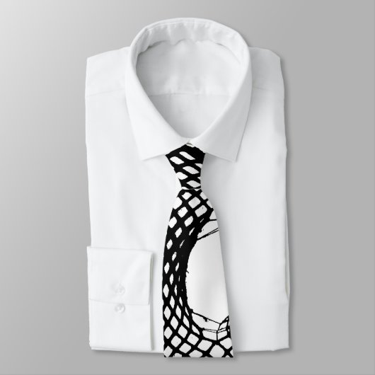 Deathrock gescheurde visnetten stropdas (Gebonden)