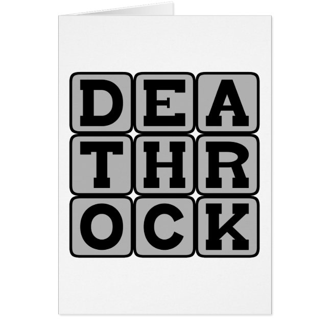 Deathrock, Muziekgenre (Voorkant)