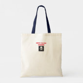 'DEATH'S HEAD DELIRIUM' - Acid Gothic Edition Tote Bag (Achterkant)