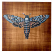Death's Head Moth, ook bekend als Sphinx atropo mo Tegeltje (Voorkant)