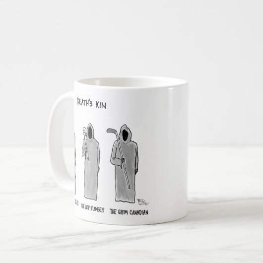 Death's King: De Grimmige Tuinman, Loodgieter, Can Koffiemok (Voorkant links)