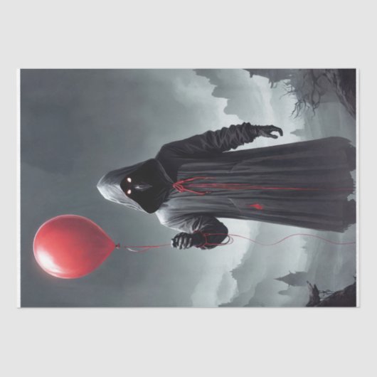 Death's Red Delight - Decoupage - Tissuepapier (Voorkant)