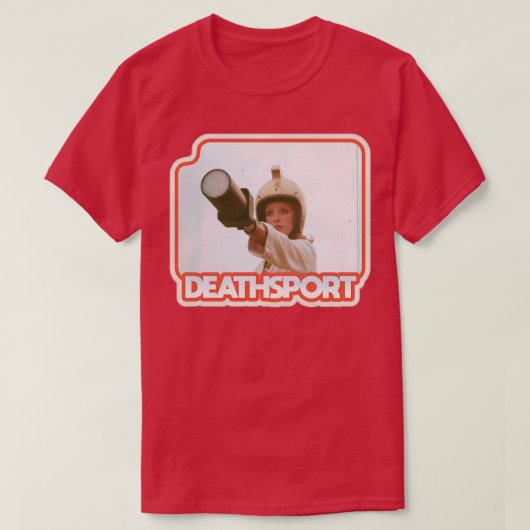DEATHSPORT 70s Cult Movie T-shirt (Design voorkant)