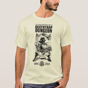 Deathtrap Dungeon Skeleton Warrior T-shirt (licht)