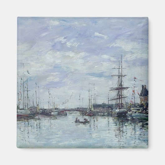 Deauville, de Dock, 1892 Magneet (Voorkant)