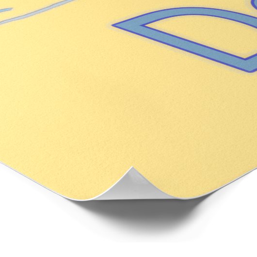 deauville franse riviera poster (Hoek)