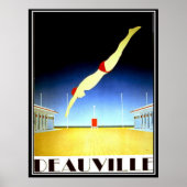 Deauville Vintage Poster (Voorkant)