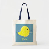 Deb Baby Chick Shopping / Beach / Gift Bag Tote Bag (Voorkant)