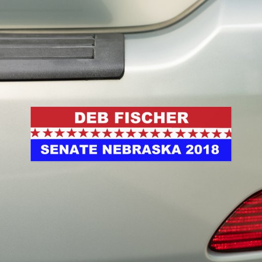 Deb Fischer Senate 2018 Bumpersticker (Op auto)