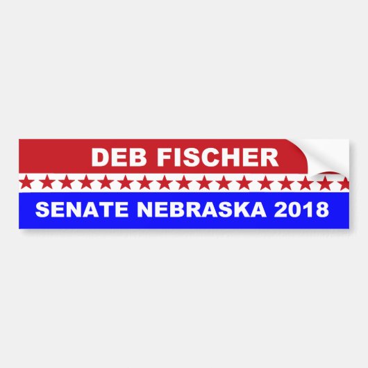 Deb Fischer Senate 2018 Bumpersticker (Voorkant)