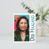 Deb Haaland-Briefkaart Briefkaart (Staand voorkant)
