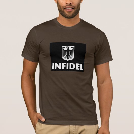 DEBACLE GERMAN ARMY INFIDEL T SHIRT (Voorkant)