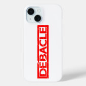 Debacle Stamp Case-Mate iPhone Case (Achterkant)