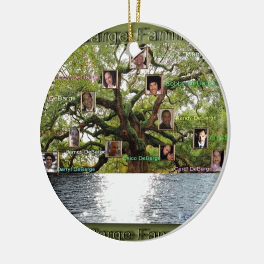 DeBarge-reeks - Specialiteits-items Keramisch Ornament (Links)