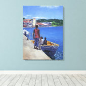 Debarkation 2014 canvas afdruk (Insitu (Houten vloer))