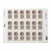 Debat: geen (blauwe) verkiezingen 2024 etiket (Full Sheet)