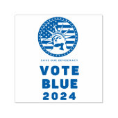 Debat: geen (blauwe) verkiezingen 2024  zelfinktende stempel (Design)