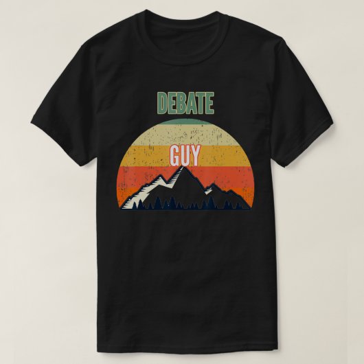 Debat: geen t-shirt (Design voorkant)