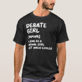 Debat: geen t-shirt (Voorkant)