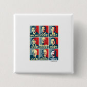 Debat : geen vierkante button 5,1 cm (Voorkant)