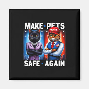 Debat Het eten van de kat van de hond maakt huisdi Magneet