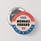 Debat maandag 84 ronde button 5,7 cm (Voorkant /achterkant)