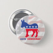 Debat met Donkey Ronde Button 5,7 Cm (Voorkant /achterkant)