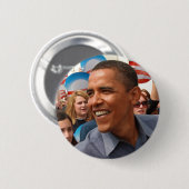 Debat Obama -08'- Ronde Button 5,7 Cm (Voorkant /achterkant)