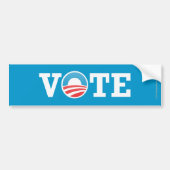 Debat over de pro-Obama-sticker Bumpersticker (Voorkant)