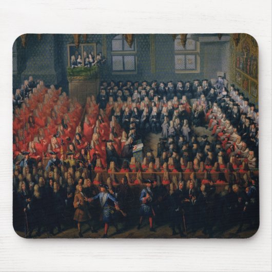 Debat over het Europees Parlement in Parijs Muismat (Voorkant)